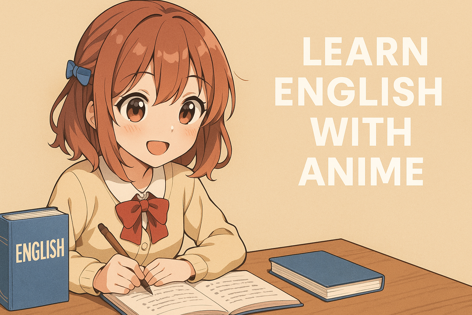 アニメで英語学習